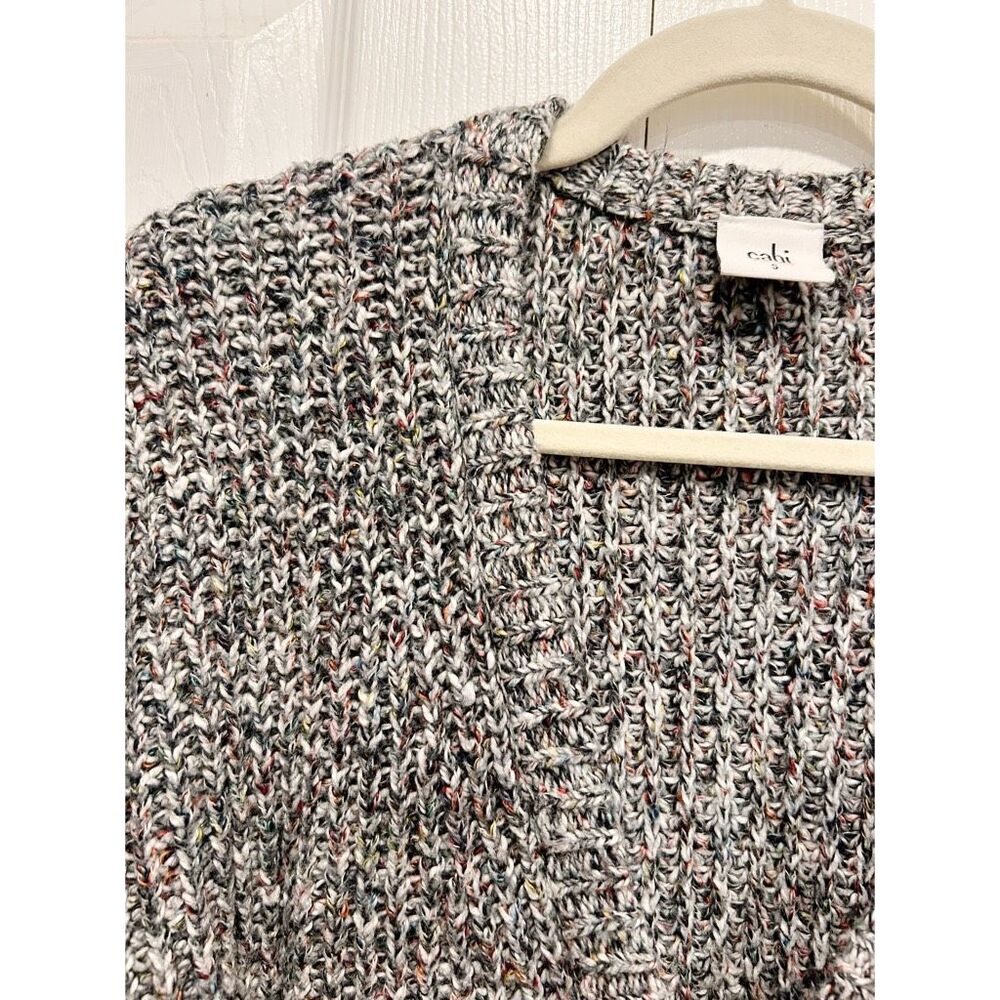Cabi Embrace Cardigan Gray Fleck Size S - Picture 9 of 9